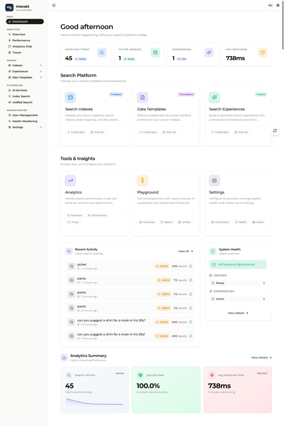 Smart Analytics Dashboard